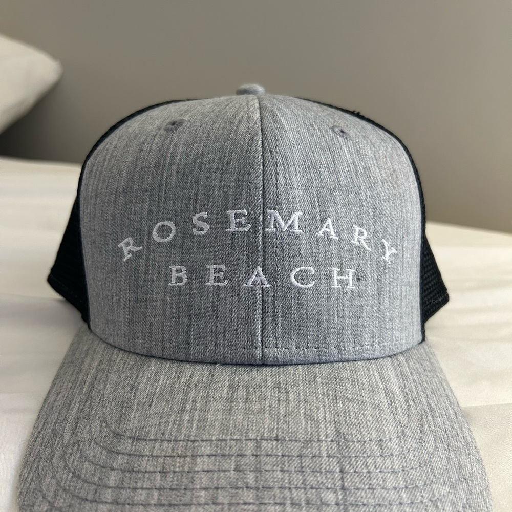 Legacy Gray and Black Rosemary Beach Trucker Hat